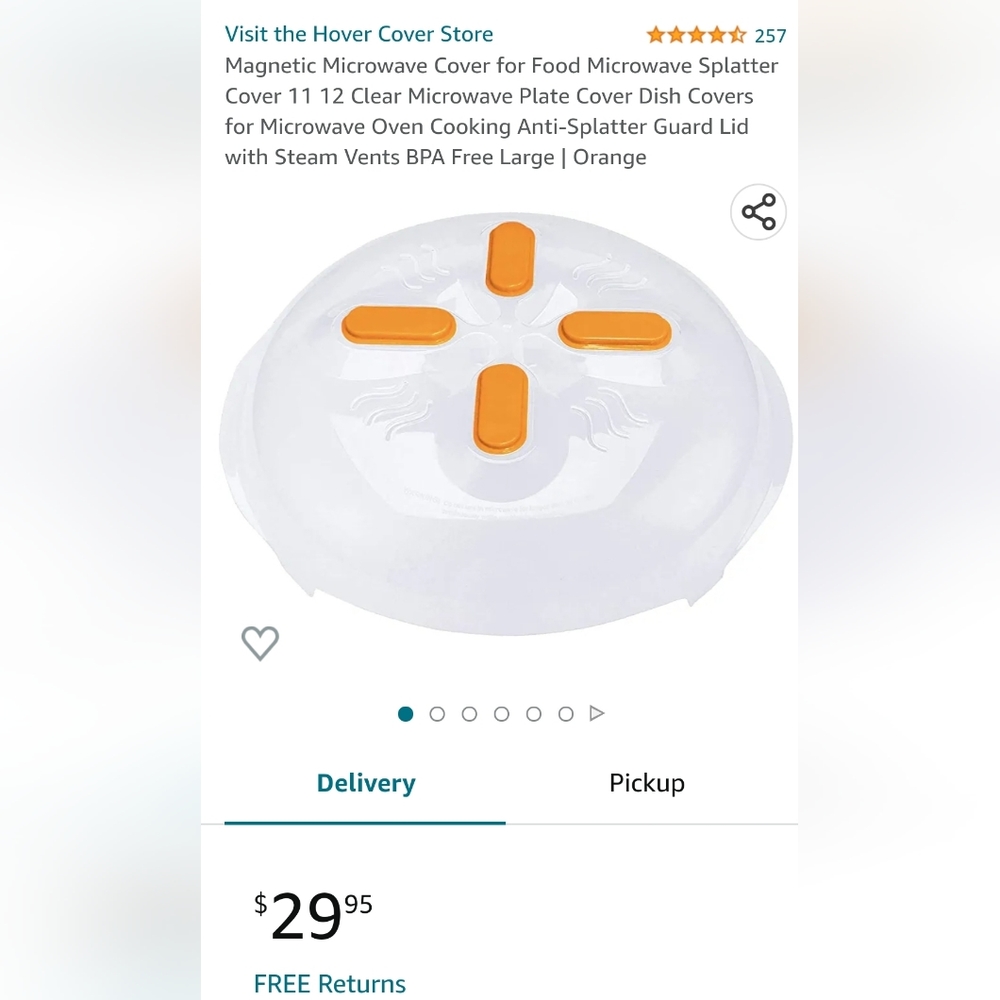 microwave cover